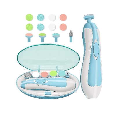 Picture of Baby Nail Trimmer Baby Care Gift Set Electric Manicure Set Electric Nail Trimmer For Baby Newborn Nail Trimmer Manicure Kit For Baby Infant Nail Trimmer Baby Nail Trimmer Nail Care High Newborn Infant Nail Cutter