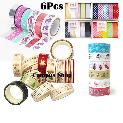 Picture of Washi masking tape gift box (6 Pcs )