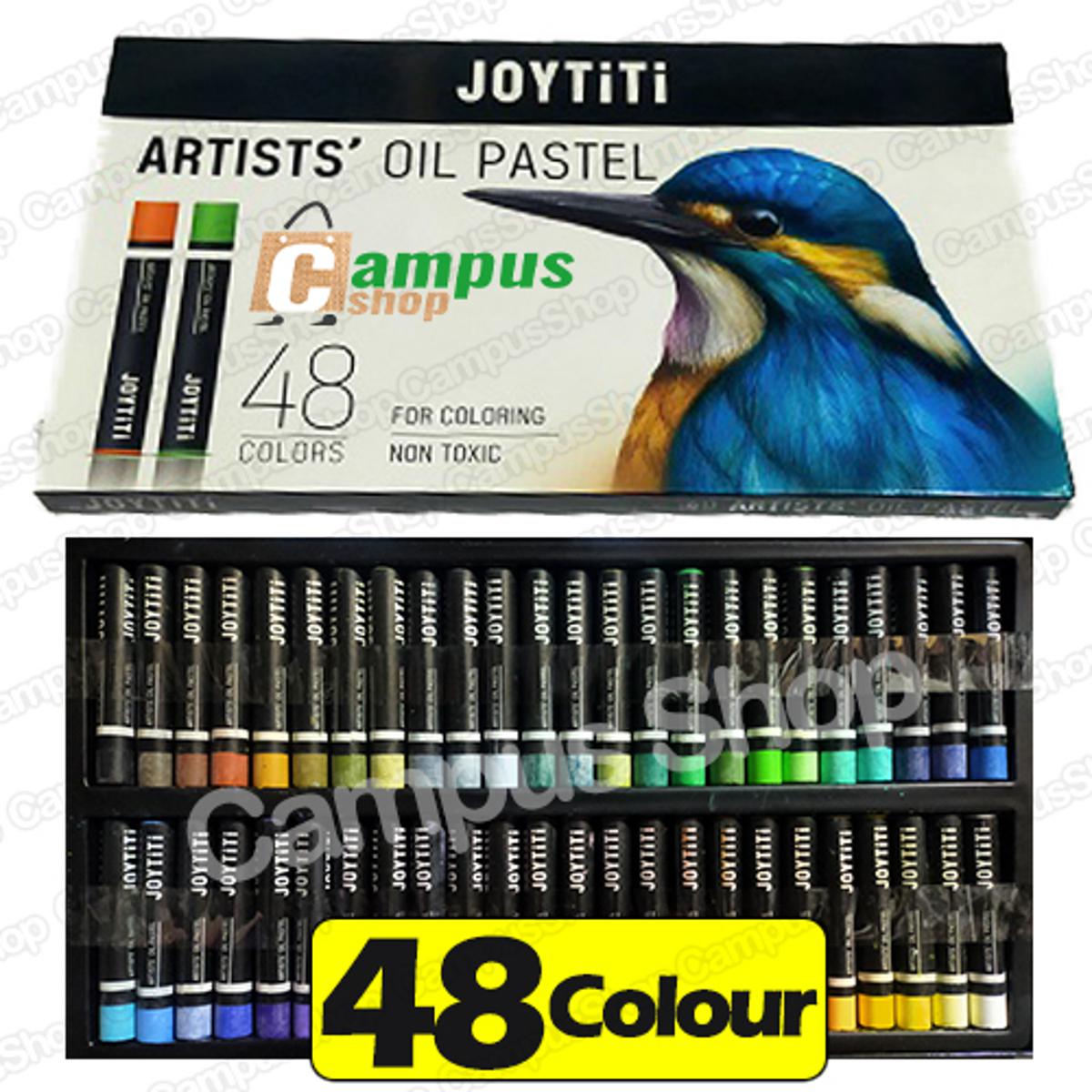 Picture of Titi Artist's Oil Pastel color, 48 Shades Box for professional Artists