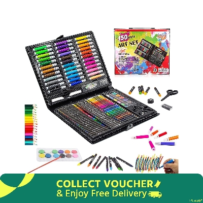 Picture of 150 Pcs Kids Drawing Painting Set Art Set Children Drawing Supplies