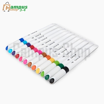 Picture of Camel Brush Pens Assorted pack of 12 shades
