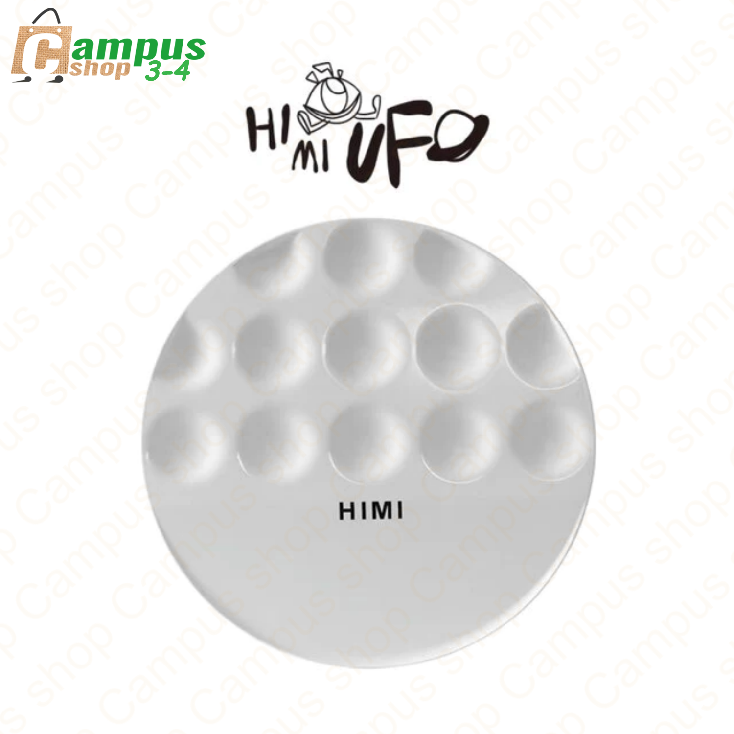 Picture of HIMI MIYA Paint Palette For Gouache Watercolor Acrylic And Oil Painting UFO Foldable Palette Super Palette for Kids, Artists