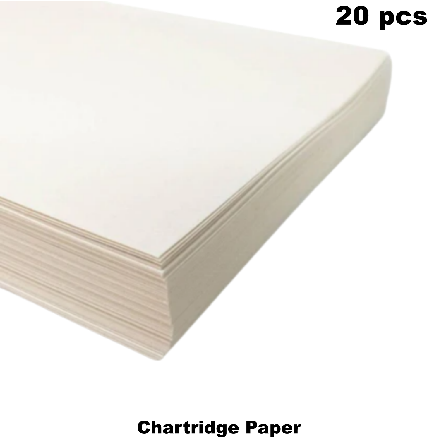 Picture of Campus Shop 8\10 inche Cartridge Art Sheets Watercolour Drawing Paper 20 Pcs