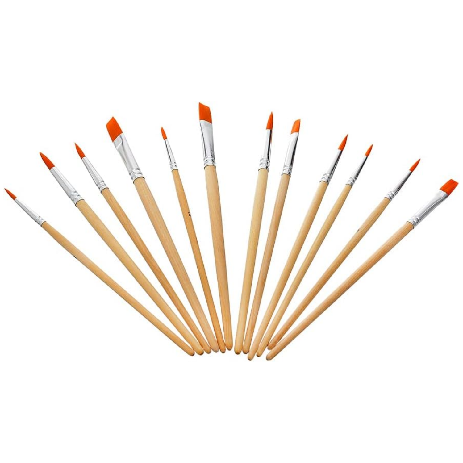 Picture of Keep smilling 007-12n artist palette set of 12 pcs for arts, crafts, drawing. - multi color