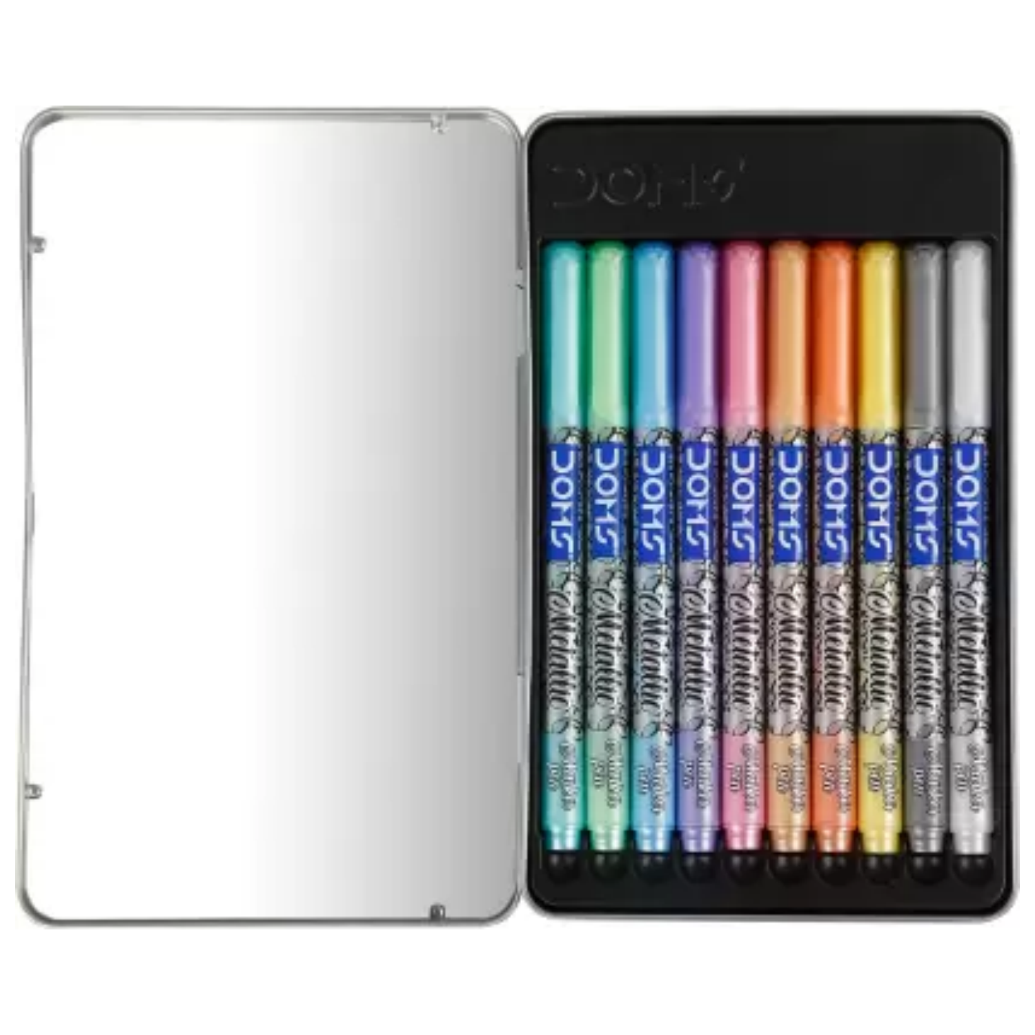 Picture of DOMS Metallic Marker Pens  (Set of 10, Multicolor)