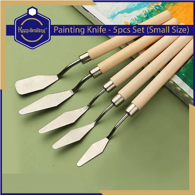 Picture of Keep Smiling Palette Spatula Pack of 5 Pcs
