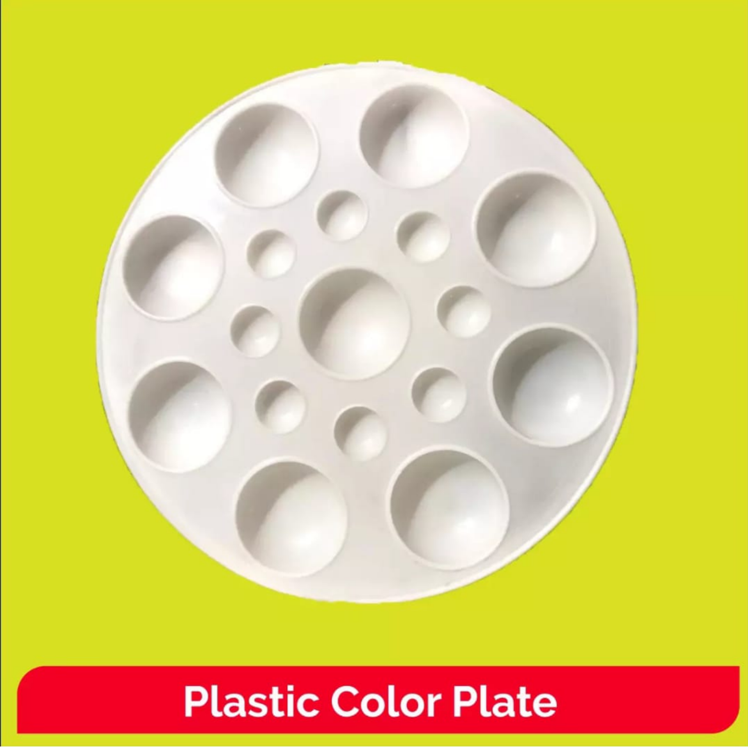 Picture of Artist Color mixing Palette Round