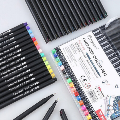 Picture of Giorgione Fineliner Pen Set 0.4mm Tip 24 Colors