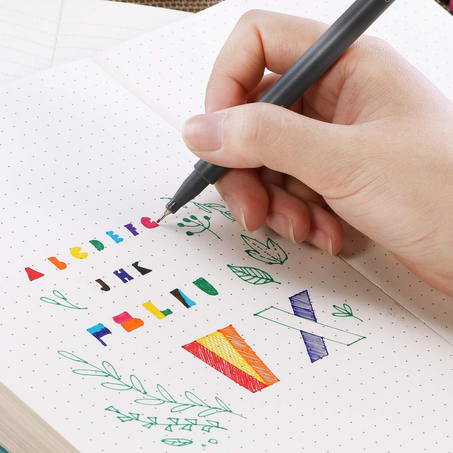 Picture of Giorgione Fineliner Pen Set 0.4mm Tip 24 Colors