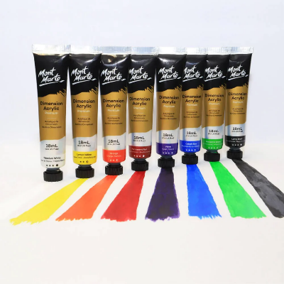 Picture of Mont Marte Dimension Acrylic Intro Set 8pc x 18ml