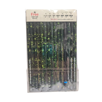 Picture of Camel High Quality Drawing Pencil ,Finest Crystalline Graphite Lead 14 Hexagonal Pencil+1pc Free Soft Charcoal