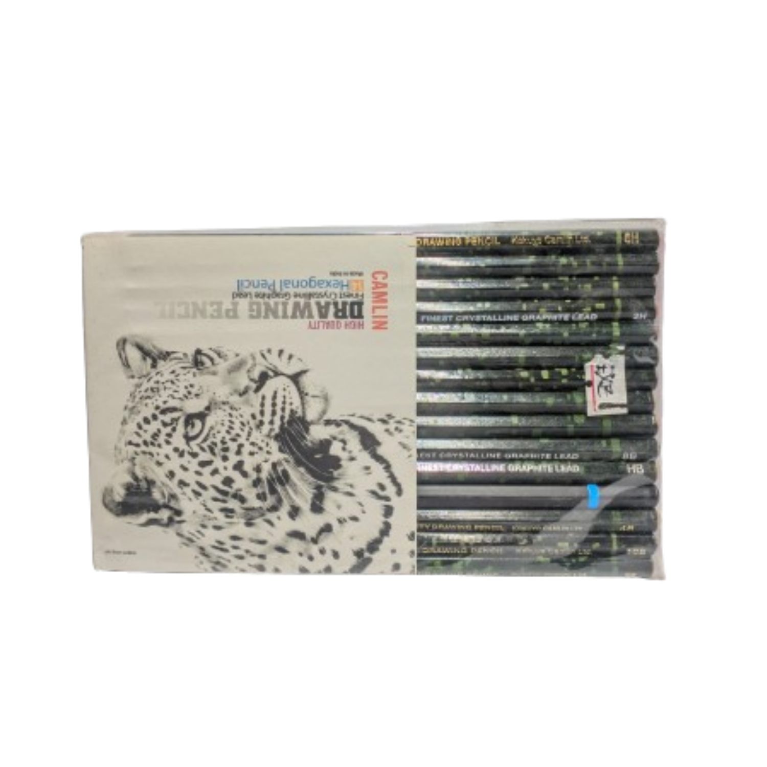 Picture of Camel High Quality Drawing Pencil ,Finest Crystalline Graphite Lead 14 Hexagonal Pencil+1pc Free Soft Charcoal