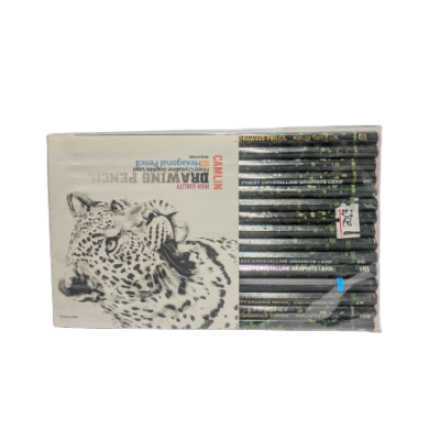 Picture of Camel High Quality Drawing Pencil ,Finest Crystalline Graphite Lead 14 Hexagonal Pencil+1pc Free Soft Charcoal