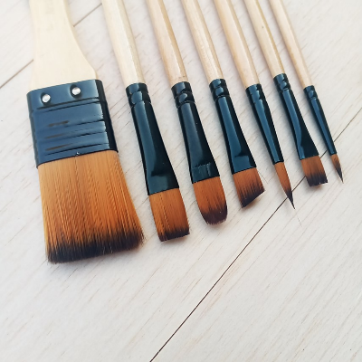 Picture of Keep Smiling Mix Artist Paint Brush Set Of 7 Pcs