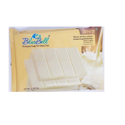 Picture of Bluebell White Compound Chocolate 1kg
