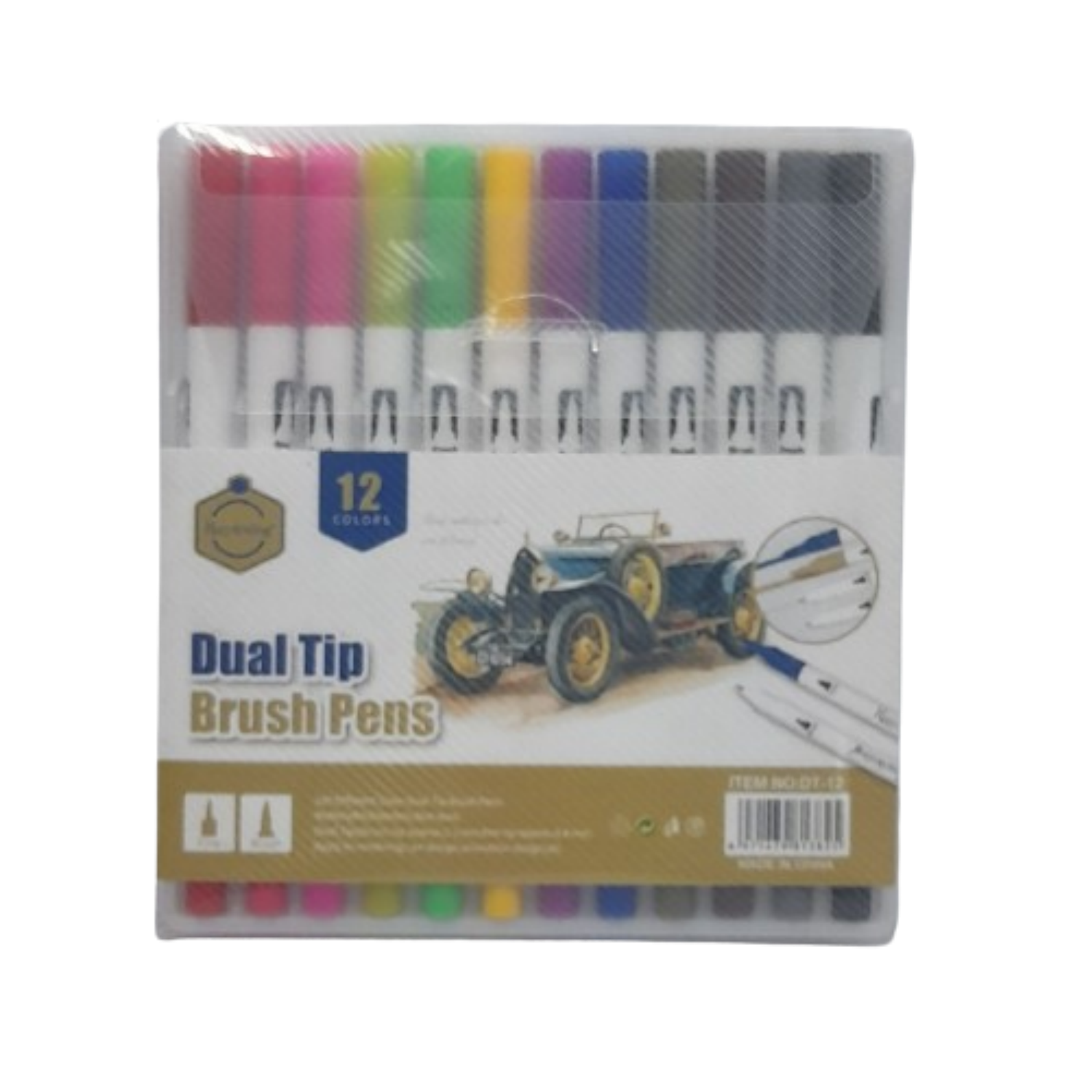 Picture of Keepsmiling Dual Tip 12, 24,36 pcs Brush Pen Art Marker