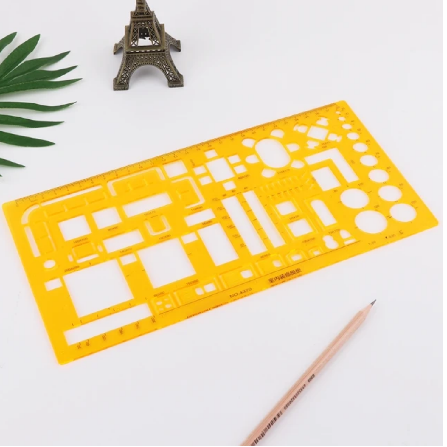 Picture of Jinsihou 4370 Drawing Template Ruler