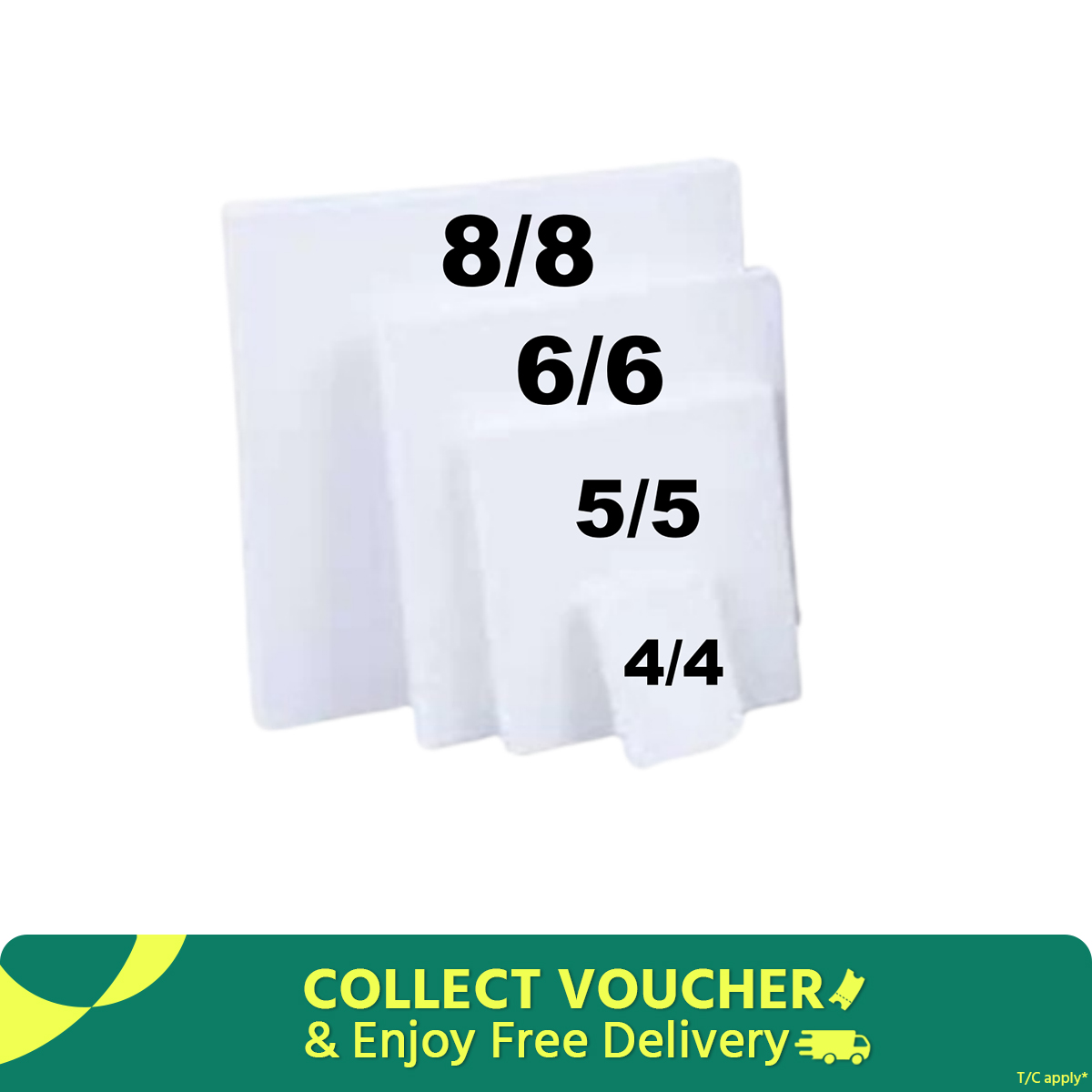 Picture of Canvas Combo Package, (4/4,5/5,6/6,8/8)Combo 4pcs Canvas for Painting