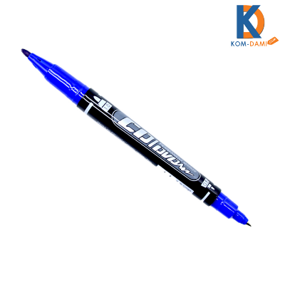 Picture of Permanent Marker GXIN G-107A Double Head CD/DVD Red Color Ink Pen Marker Water Proof Unfadeable Marker,1pc and 4pcs set