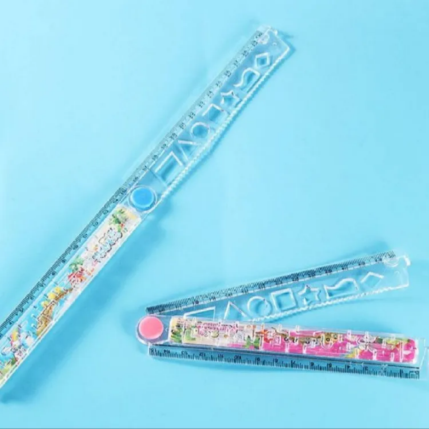 Picture of Folding Games Scale Ruler with Multiple Design Shaped(1pc)