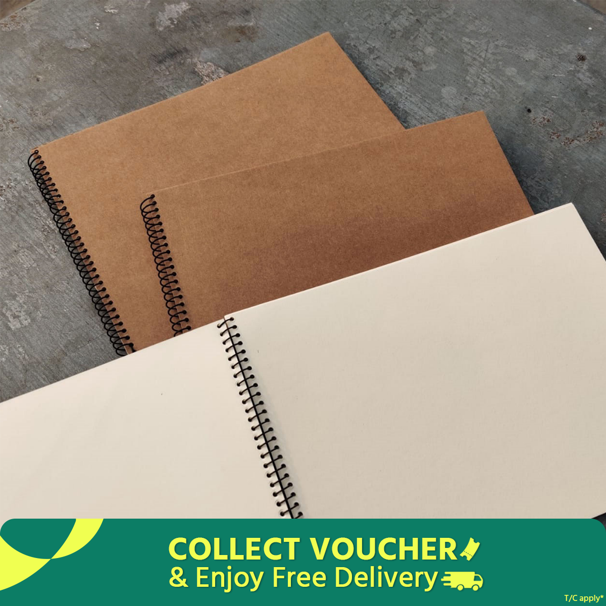 Picture of Sketch Pad A4 Spiral Sketch The professional art line pencil drawing - notebook