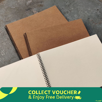 Picture of Sketch Pad A4 Spiral Sketch The professional art line pencil drawing - notebook