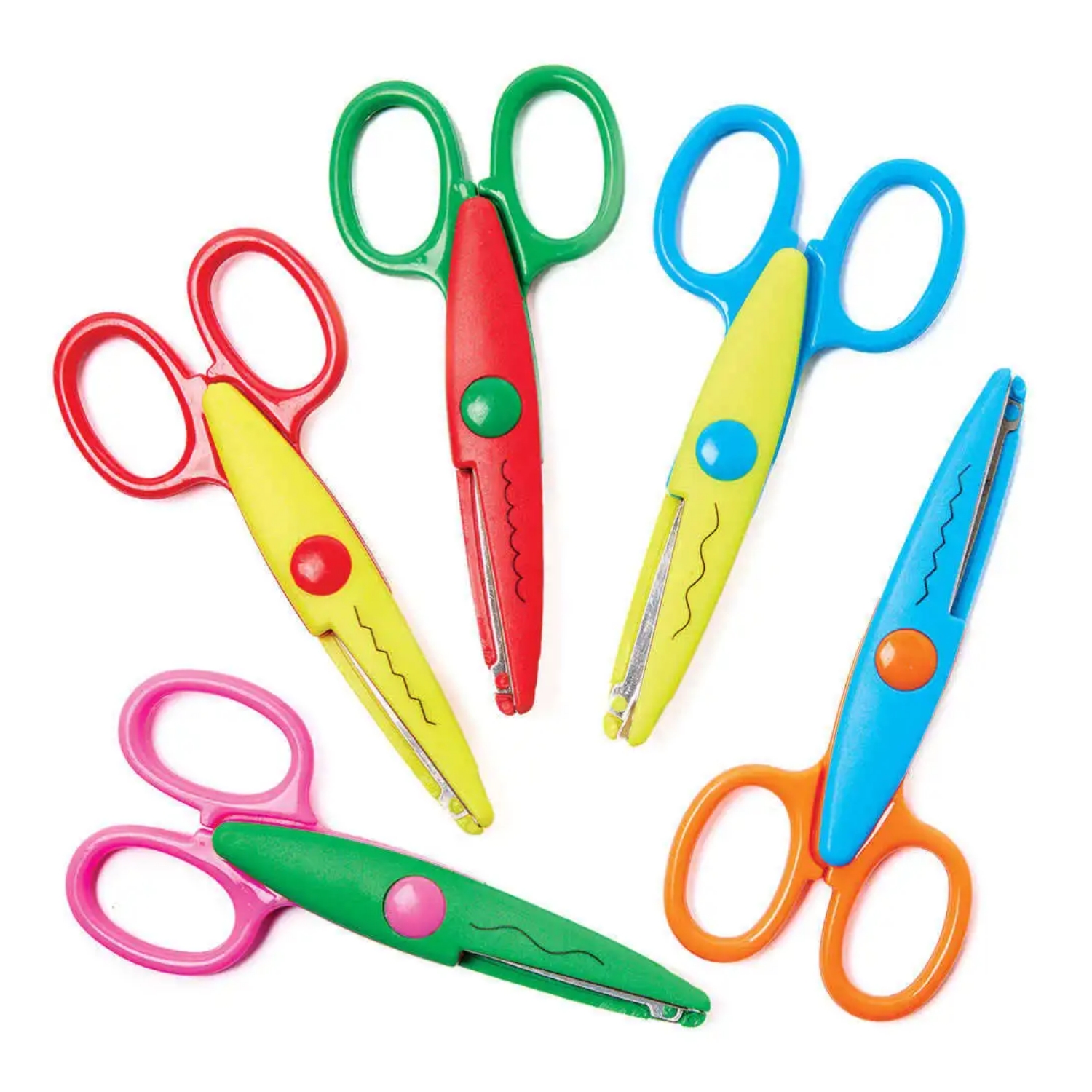 Picture of Art and Craft Zig Zag paper Scissor (set of 1)