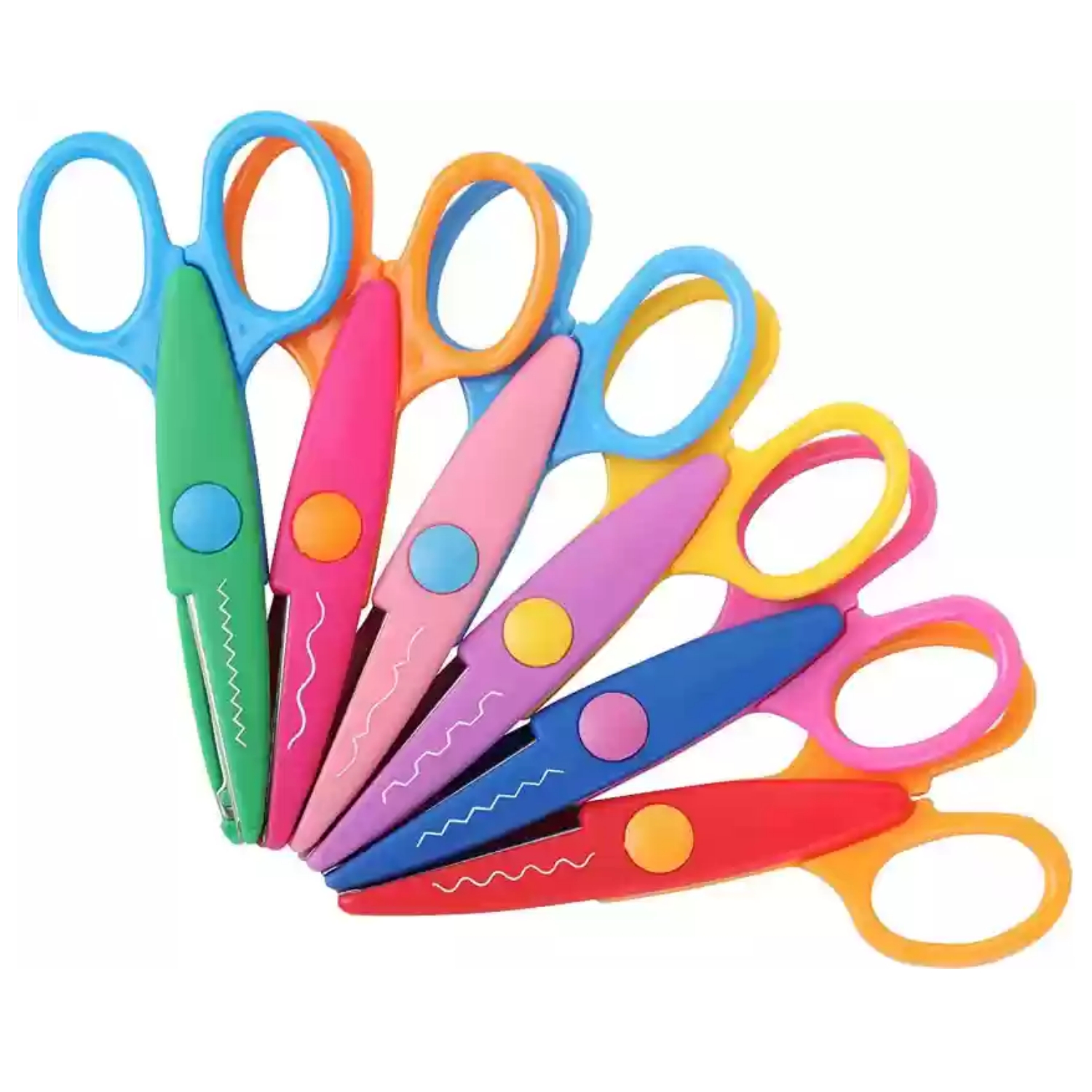 Picture of Art and Craft Zig Zag paper Scissor (set of 1)