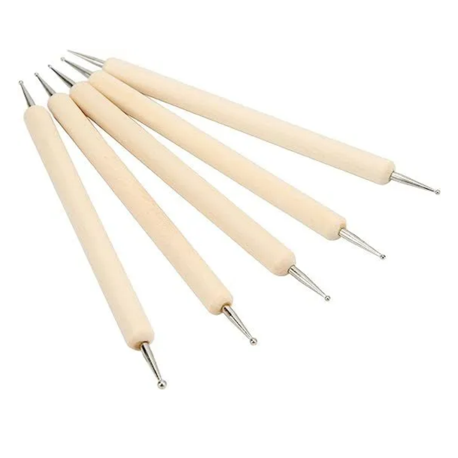 Picture of Dotting Tool for Mandala Art Painting Set & Nail Art Design - 5 Pieces, WOOD