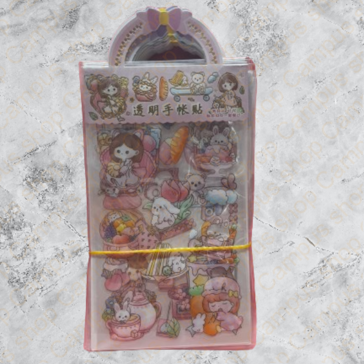 Picture of Cute Cartoon Theme Kawaii Stickers 3 pcs stickers in 1 packet
