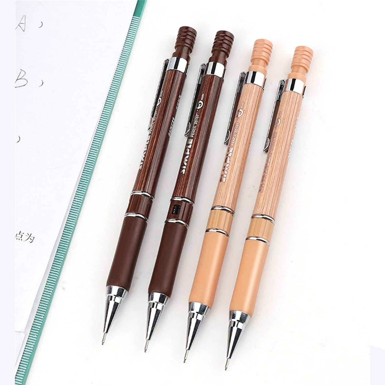 Picture of Mechanical Pencil Student Art Painting Mechanical Pencils 0.5 Art Gifts Drafting Pencil Led Pencils (Color : Beige, Size : 0.5X6)(1pc)