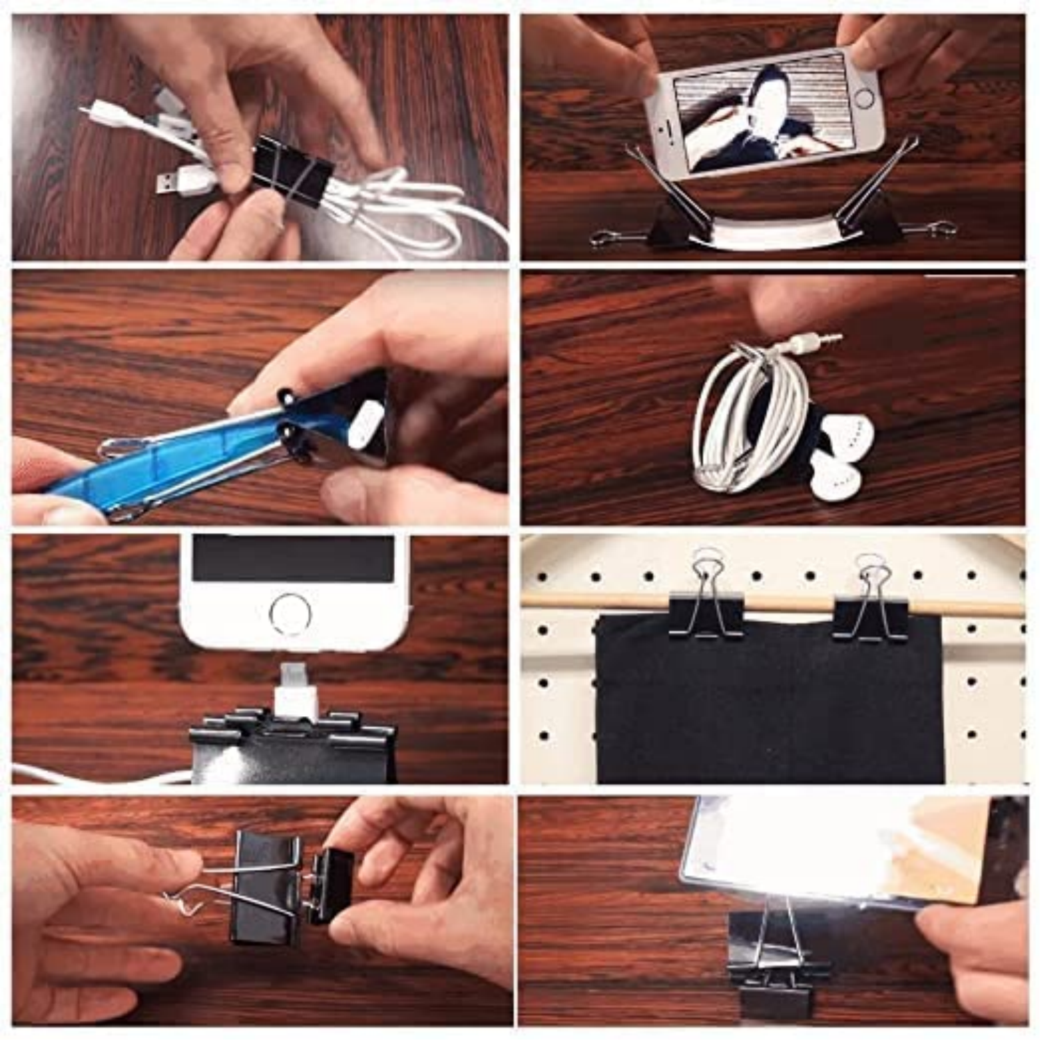 Picture of Binder Clip, PaperClip Black 1 box