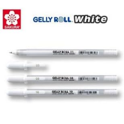 Picture of Sakura Gelly Roll gel pens - white 0.8(1pc)