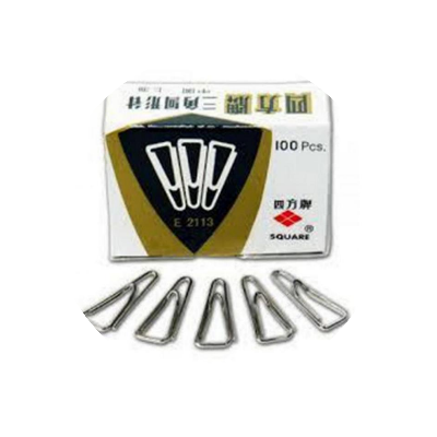 Picture of Square Triangle Paper Clip, 625, 25mm, Triangle Shape