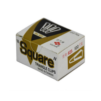 Picture of Square Triangle Paper Clip, 625, 25mm, Triangle Shape