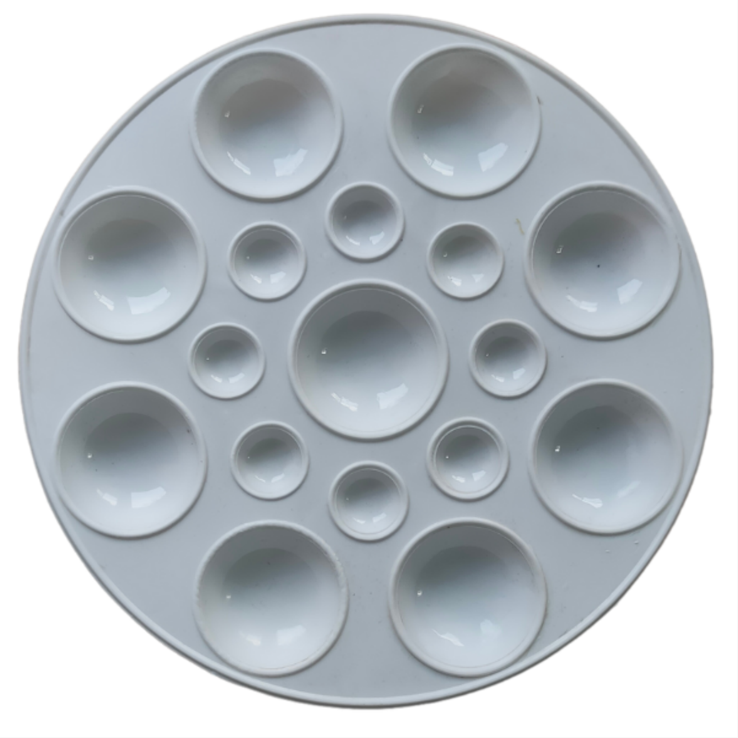 Picture of Acrylic Colors 10ml, 6 Shades/Colour Painting 7pcs Brush Set/Artist Color Mixing Square Palette 1pcs