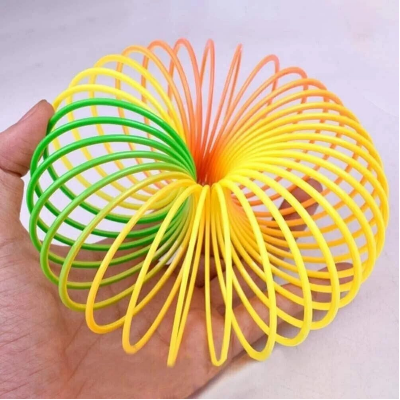 Picture of Magic Colorful Spring Bouncy Slinky Fidget Toy 3pcs set