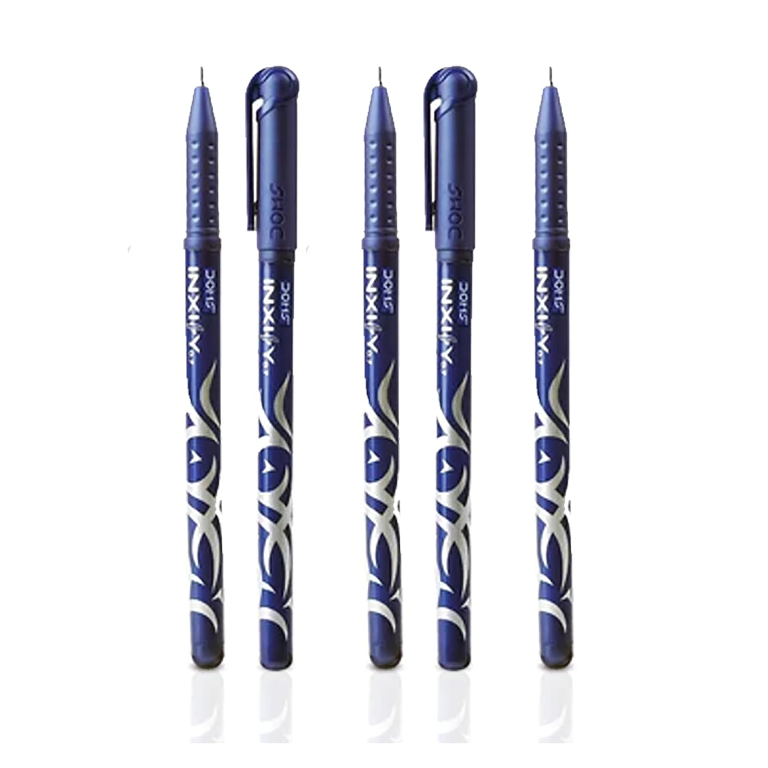 Picture of Doms INXIfY Softy Ballpen For Smooth Writing| School College Students Office Daily Use (Black)