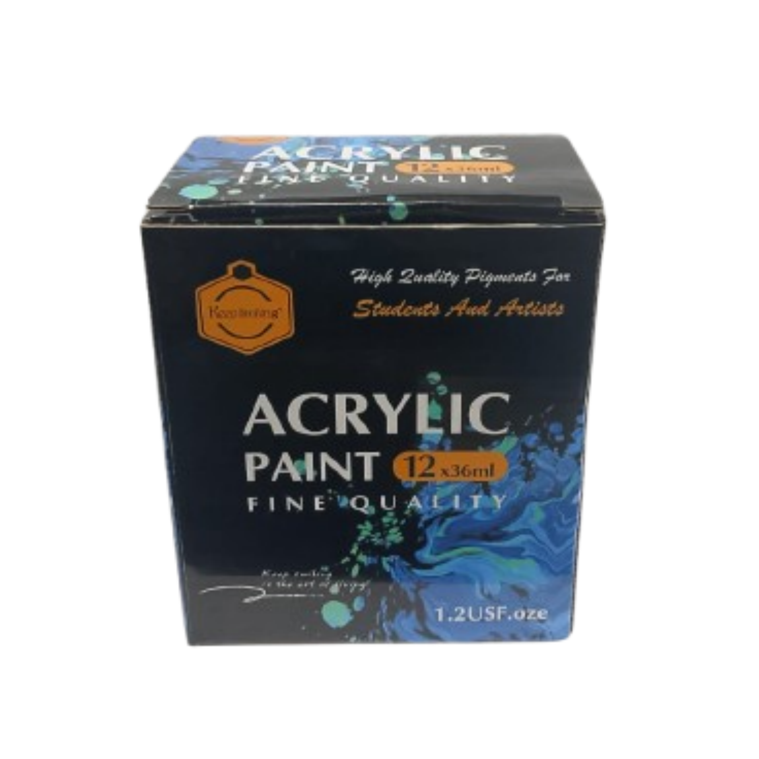 Picture of KeepSmiling Acrylic Paint Color, 36 ML White