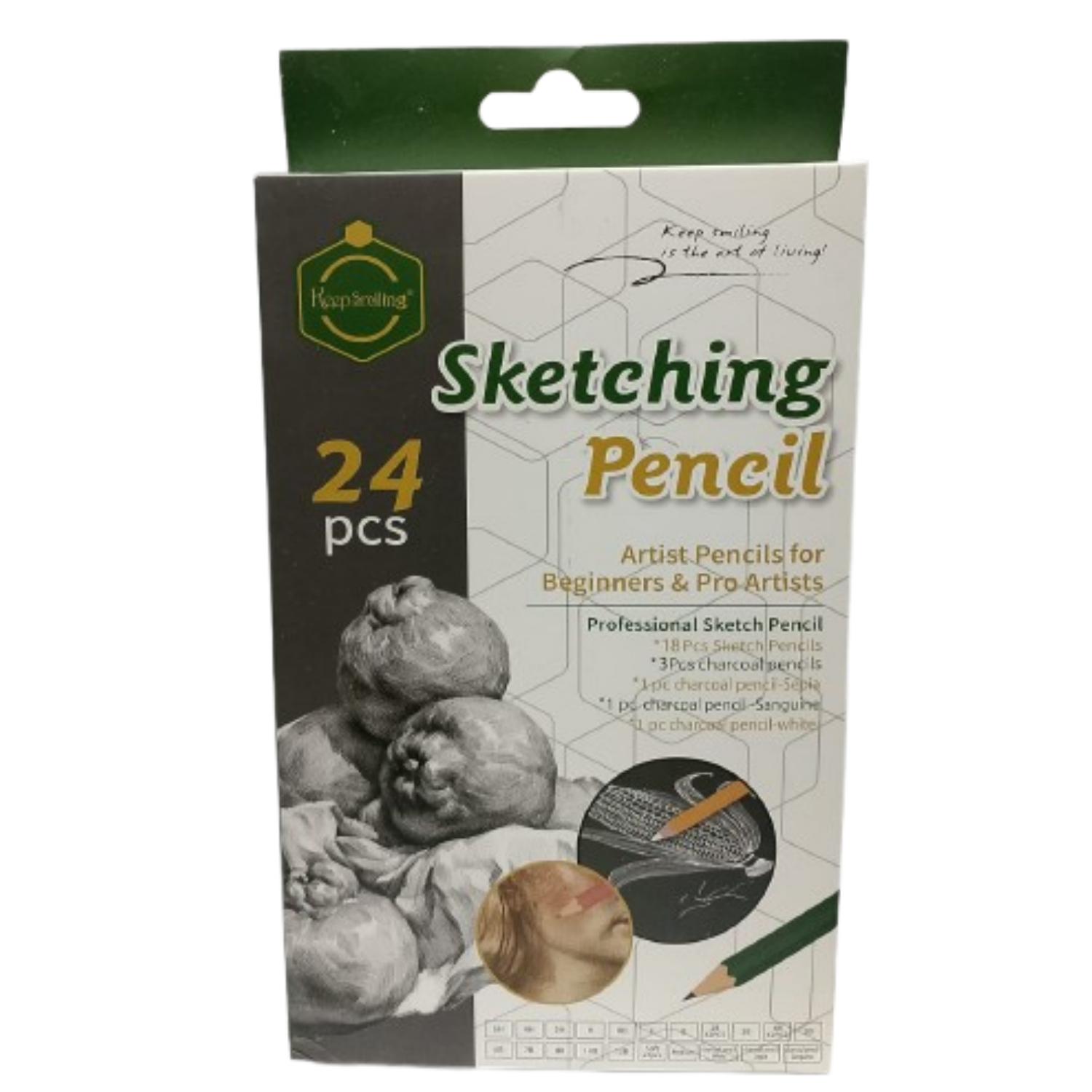 Picture of KeepSmiling Sketching Pencils - 24pc