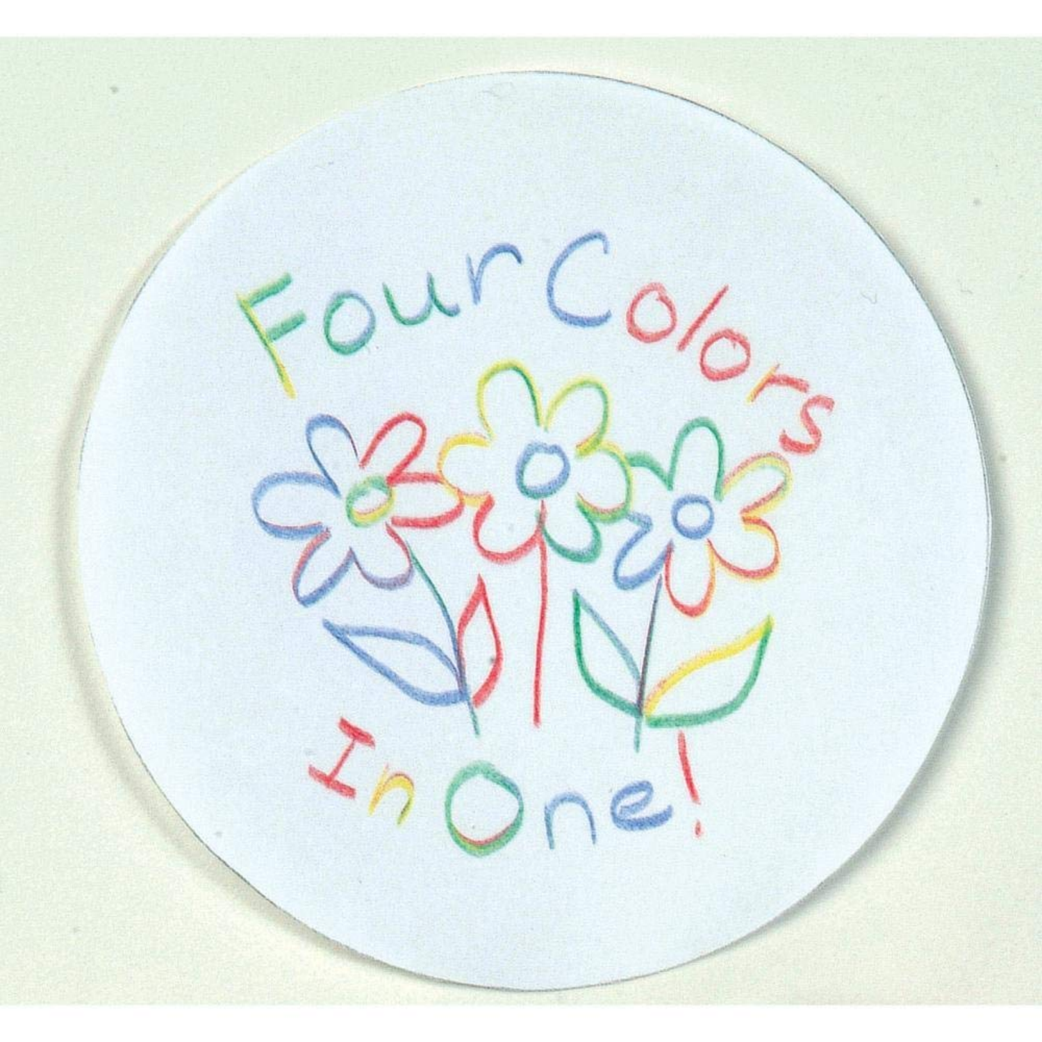 Picture of 4 in 1 Rainbow colour pencil for kids