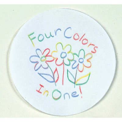 Picture of 4 in 1 Rainbow colour pencil for kids