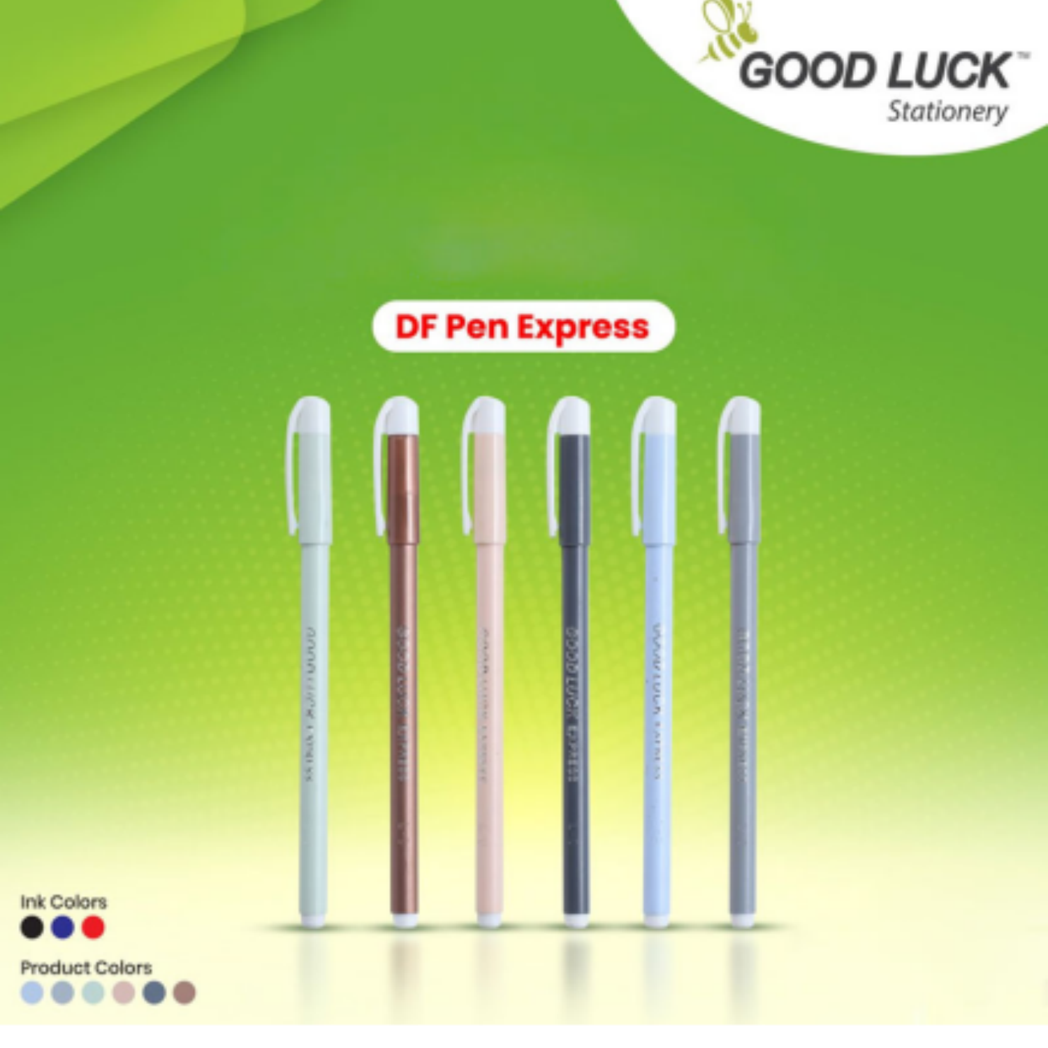 Picture of Good Luck EXPRESS Ball pen Black ink 0.6mm12pcs