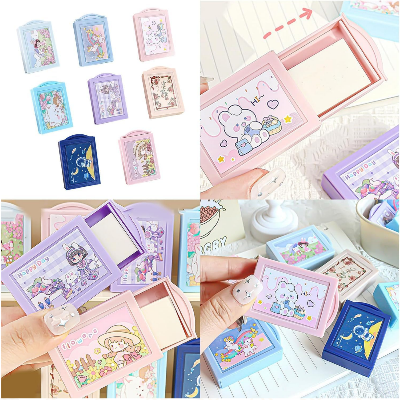 Picture of Fun Magic Box Pencil Eraser Cute Drawer Modle Rubber Eraser for Kids, Girls School Student Prize Party Present, Magic Box Shaped Erasers