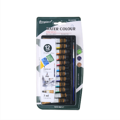 Picture of Giorgione 12pcs 7ml Watercolor  Paint Set for Art Student Painting
