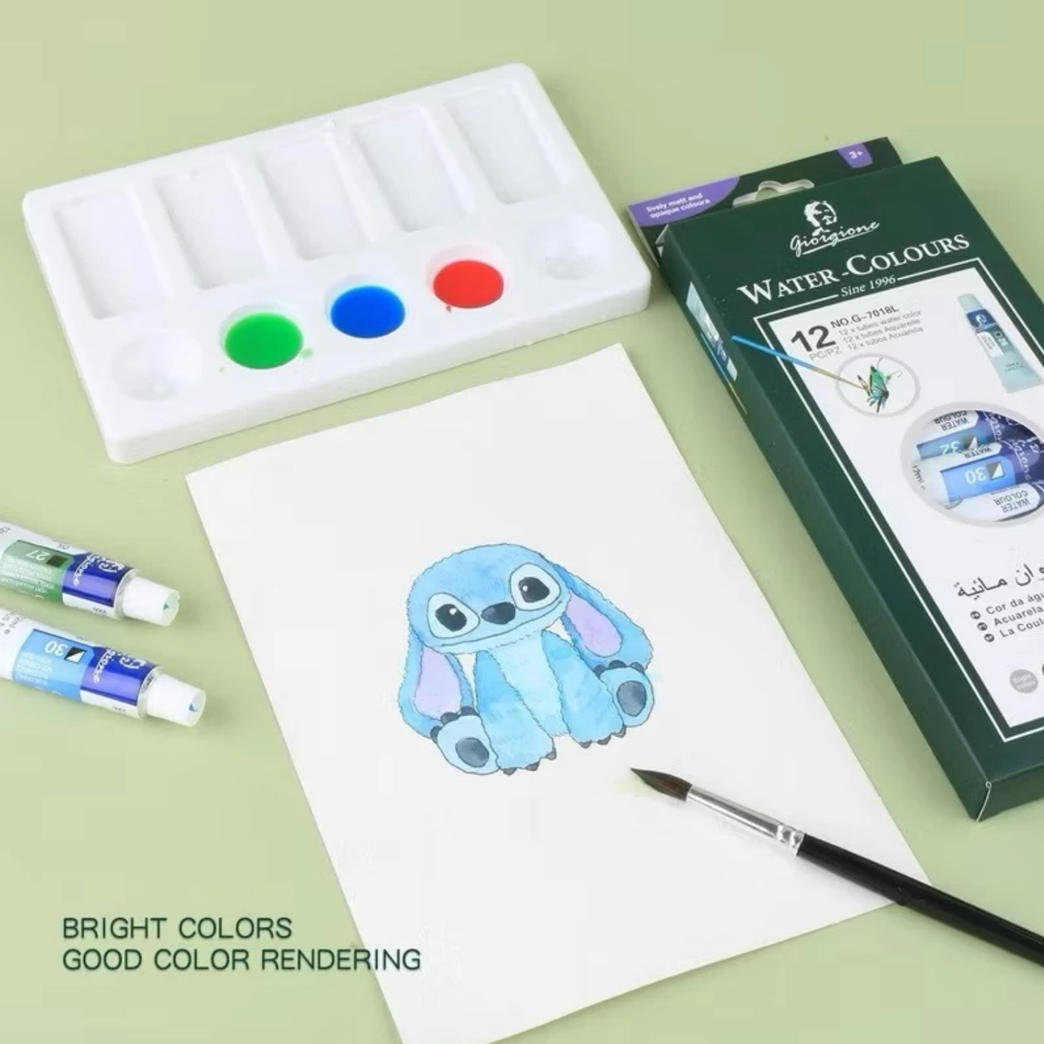 Picture of Giorgione Acrylic/Water Paint Set [12pc x 12ml]