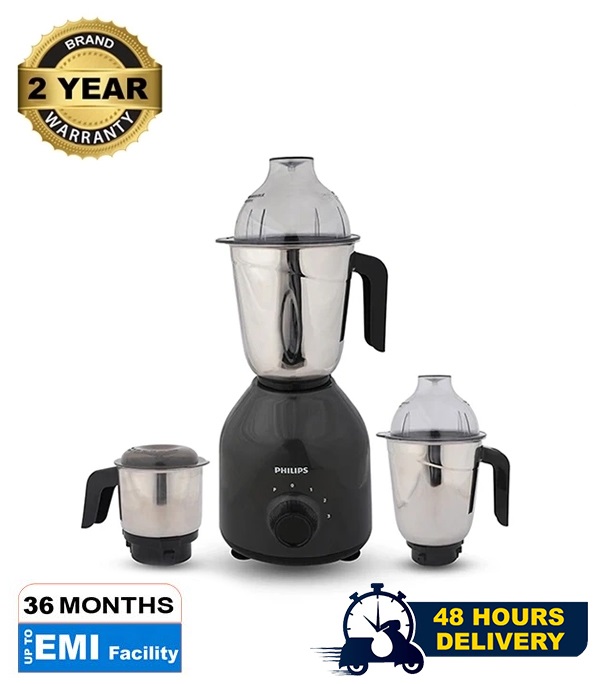 Picture of Philips HL7757 750W Stainless Steel 3 Jars Mixer Grinder (Best Price)