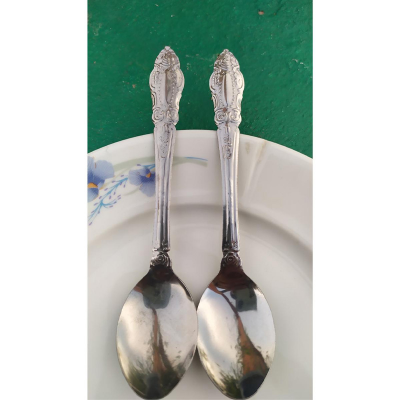 Picture of চা চামচ / Tea Spoon - 12 Pieces Set - Stainless Steel - Random Design