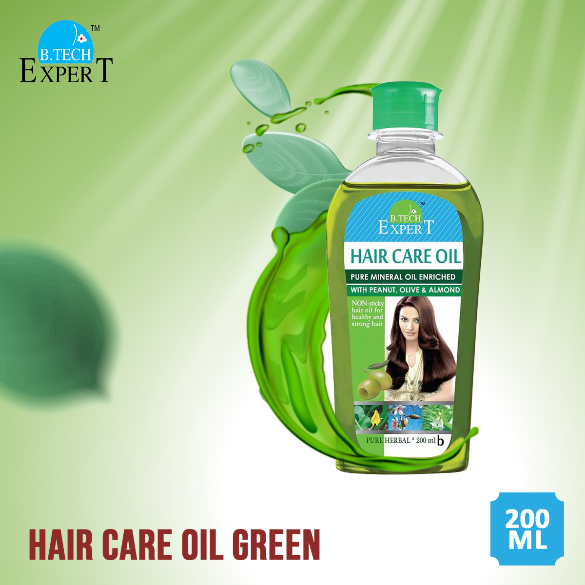 Picture of Hair Care Oil Green 200ml