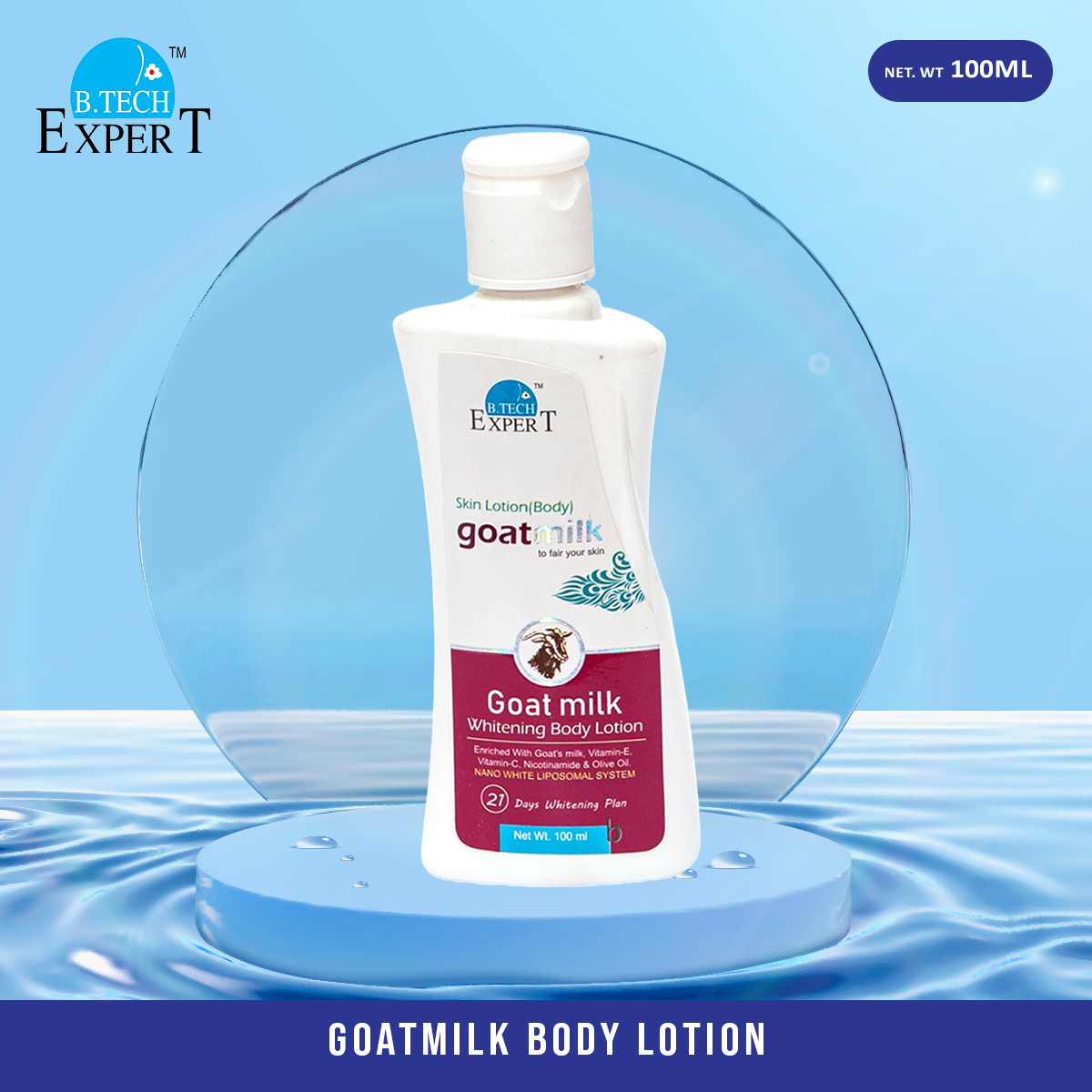 Picture of GOATMILK Body Lotion - 100ml / Best Moisturizing Lotion